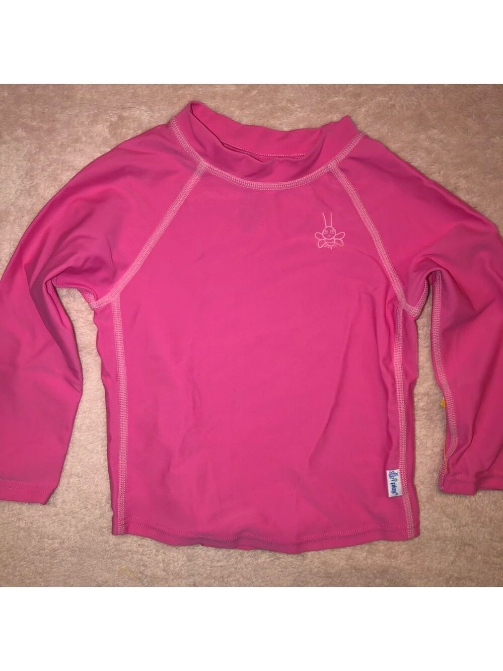 NWOT Girl’s 18M iPlay UPF50+ LS Rashguard Swim Top